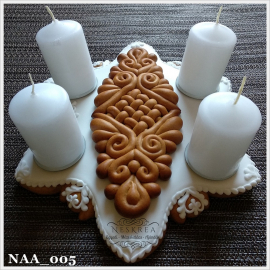 Neskrea mézeskalács asztaldísz_005